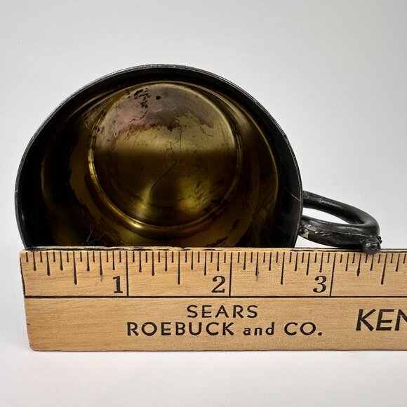 Antique Queen City Silver‎ Co 9027 Quadruple Plate Sterling Cincinnatus Etched - Picture 14 of 16